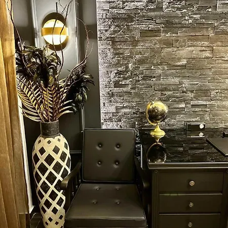 Fifty Shades Of Black Apartment Volos